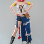 Cosplay Yuna tiradora (ropa y botas incluidas)